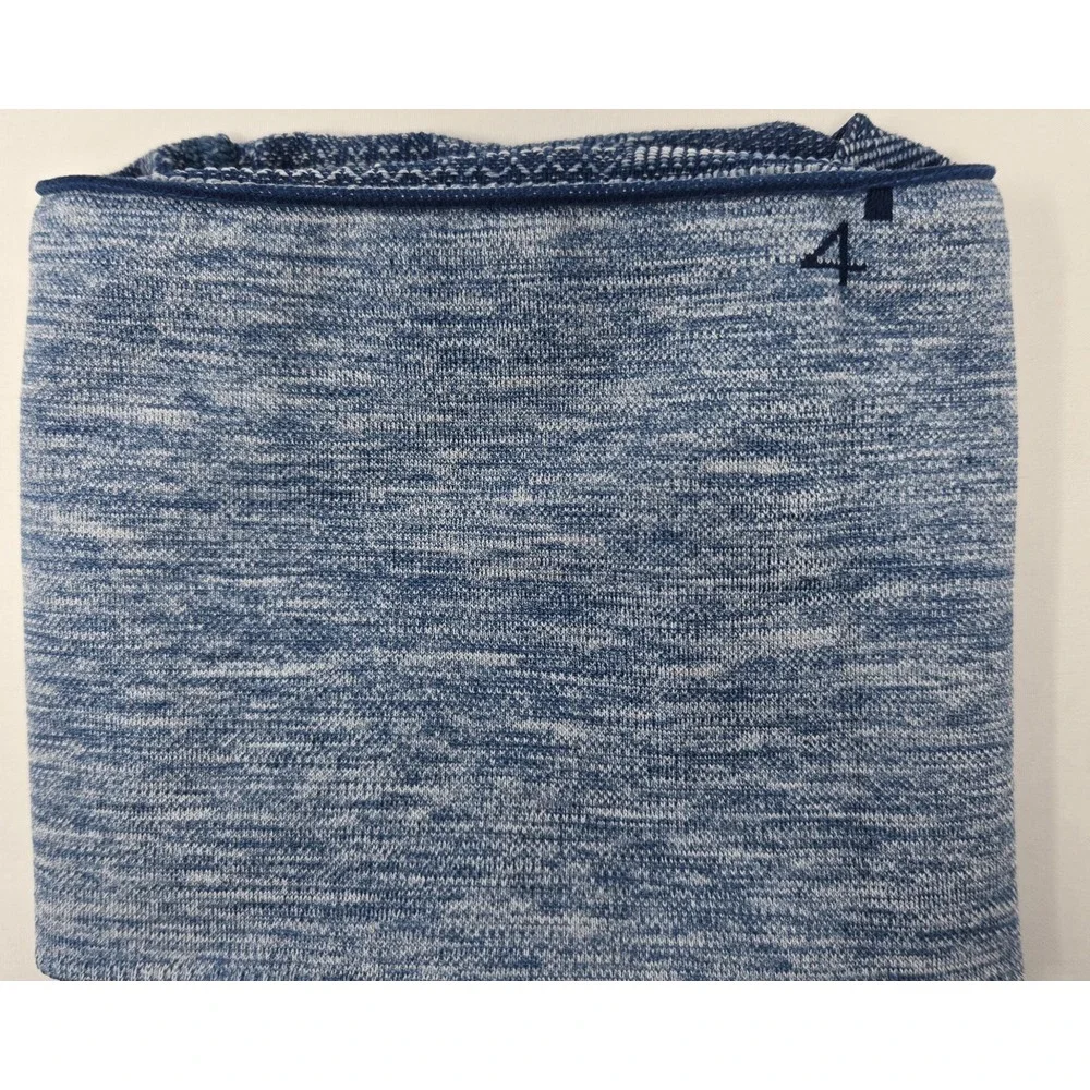 Lululemon Pants Womens 4 Seamlessly Street Crop Blue Activewear Measured 25" - Picture 7 of 9